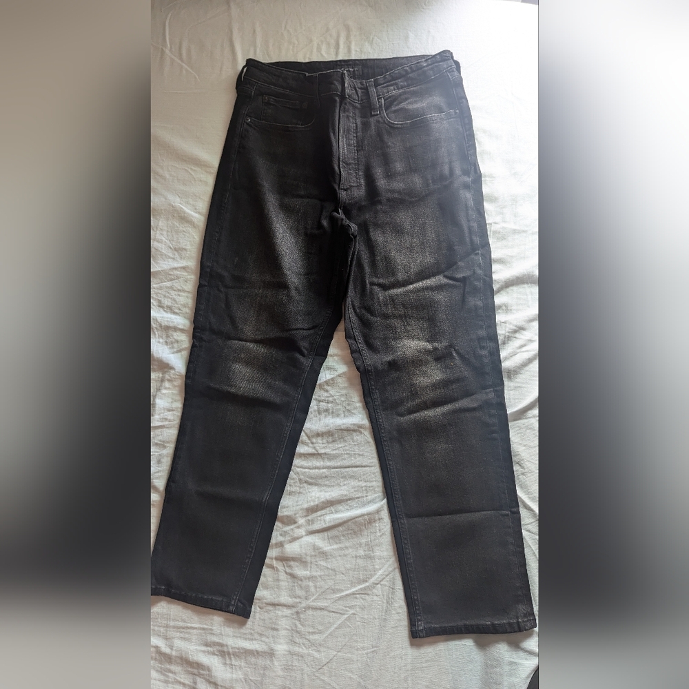 Free Assembly Black Straight Leg Jeans